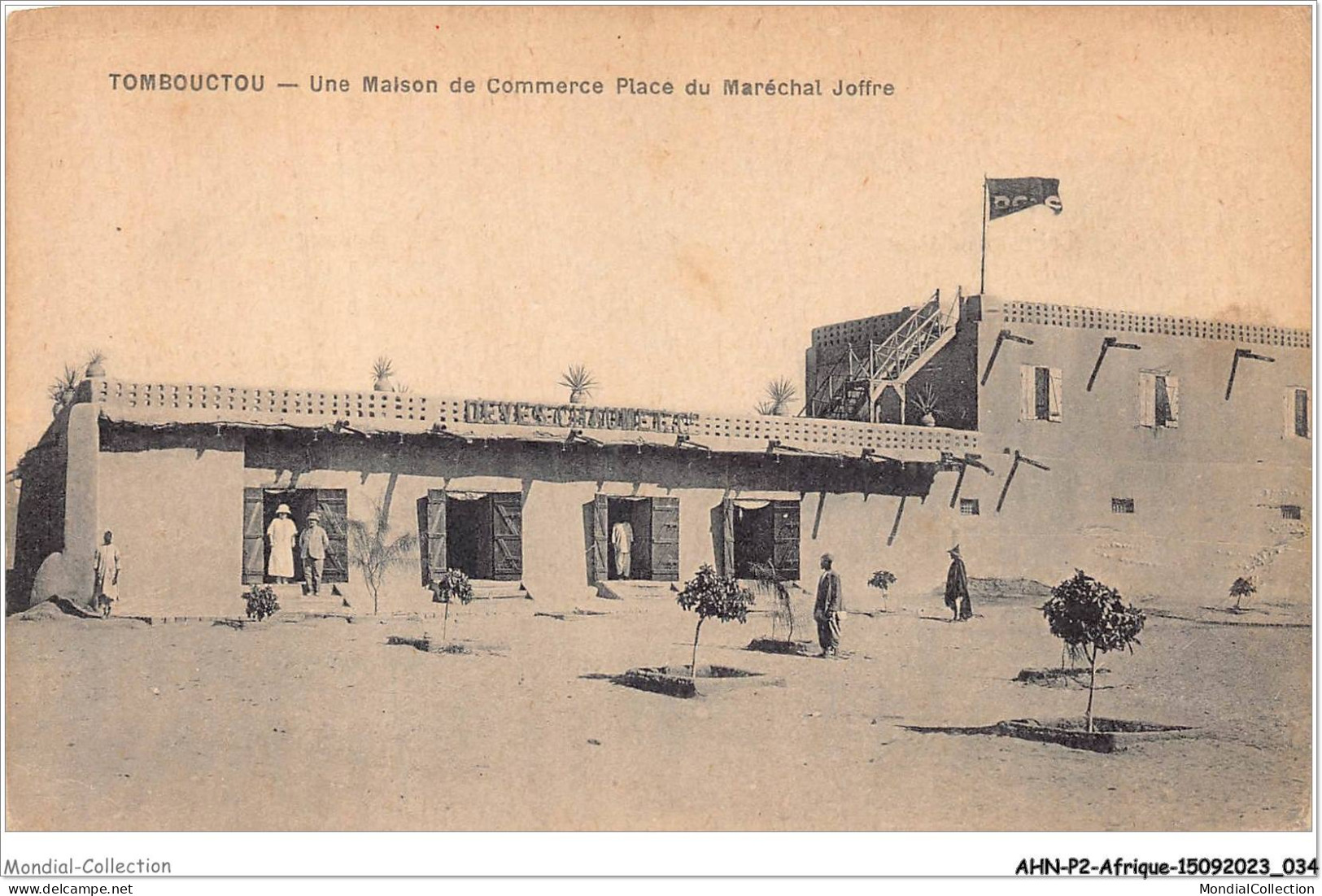 AHNP2-0145 - AFRIQUE - MALI - TOMBOUCTOU - Une Maison De Commerce Place Du Maréchal Joffre  - Mali
