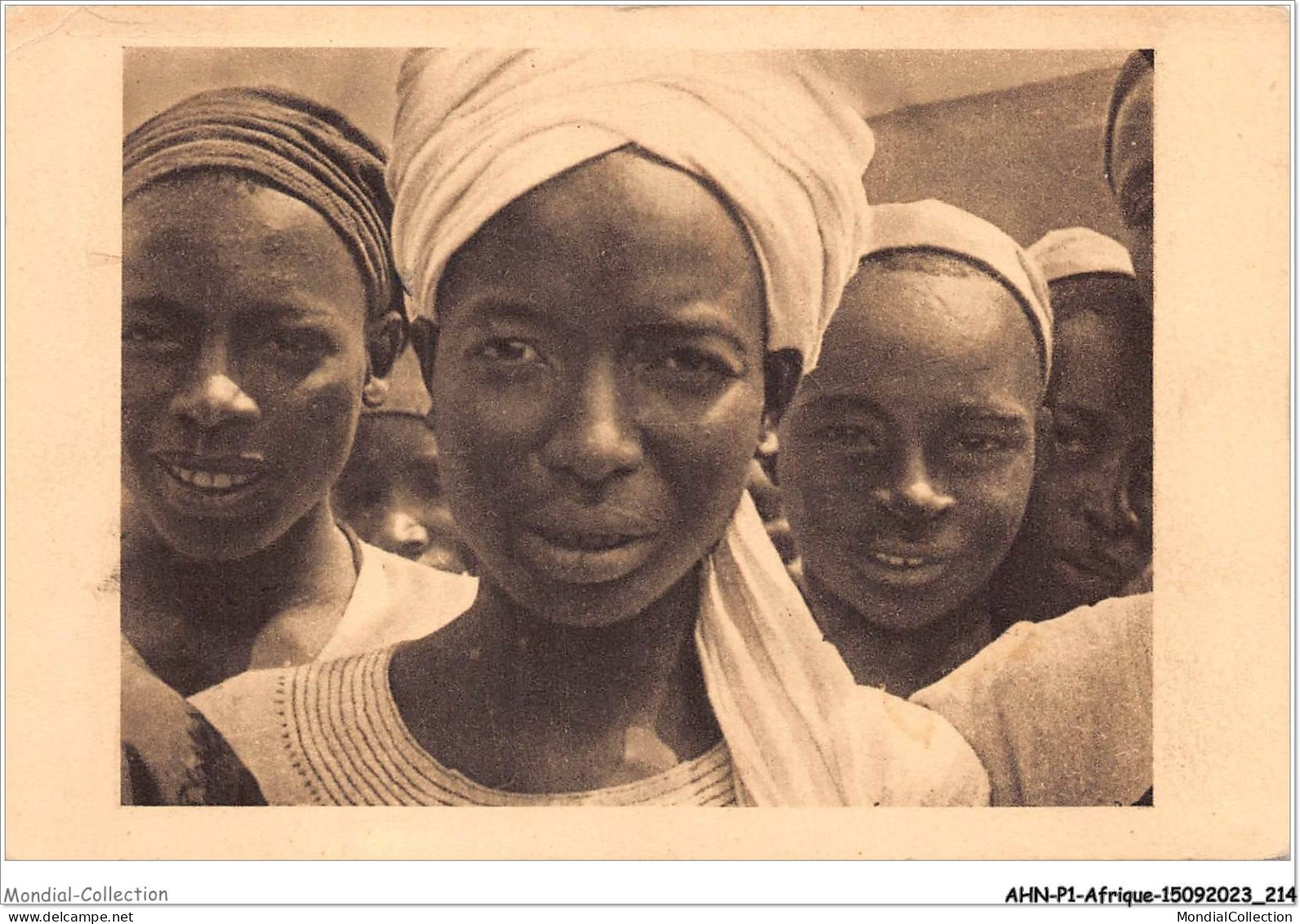 AHNP1-0107 - AFRIQUE - TCHAD - Jeunes Garcons Foulbés  - Tchad