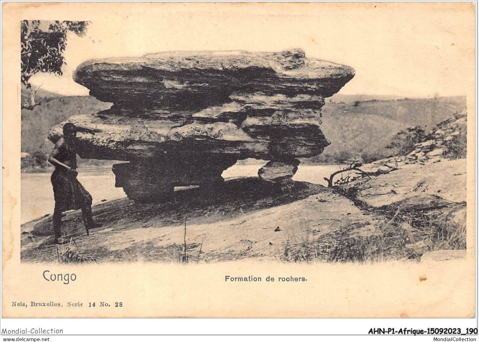 AHNP1-0095 - AFRIQUE - CONGO - Formation De Rochers  - Brazzaville