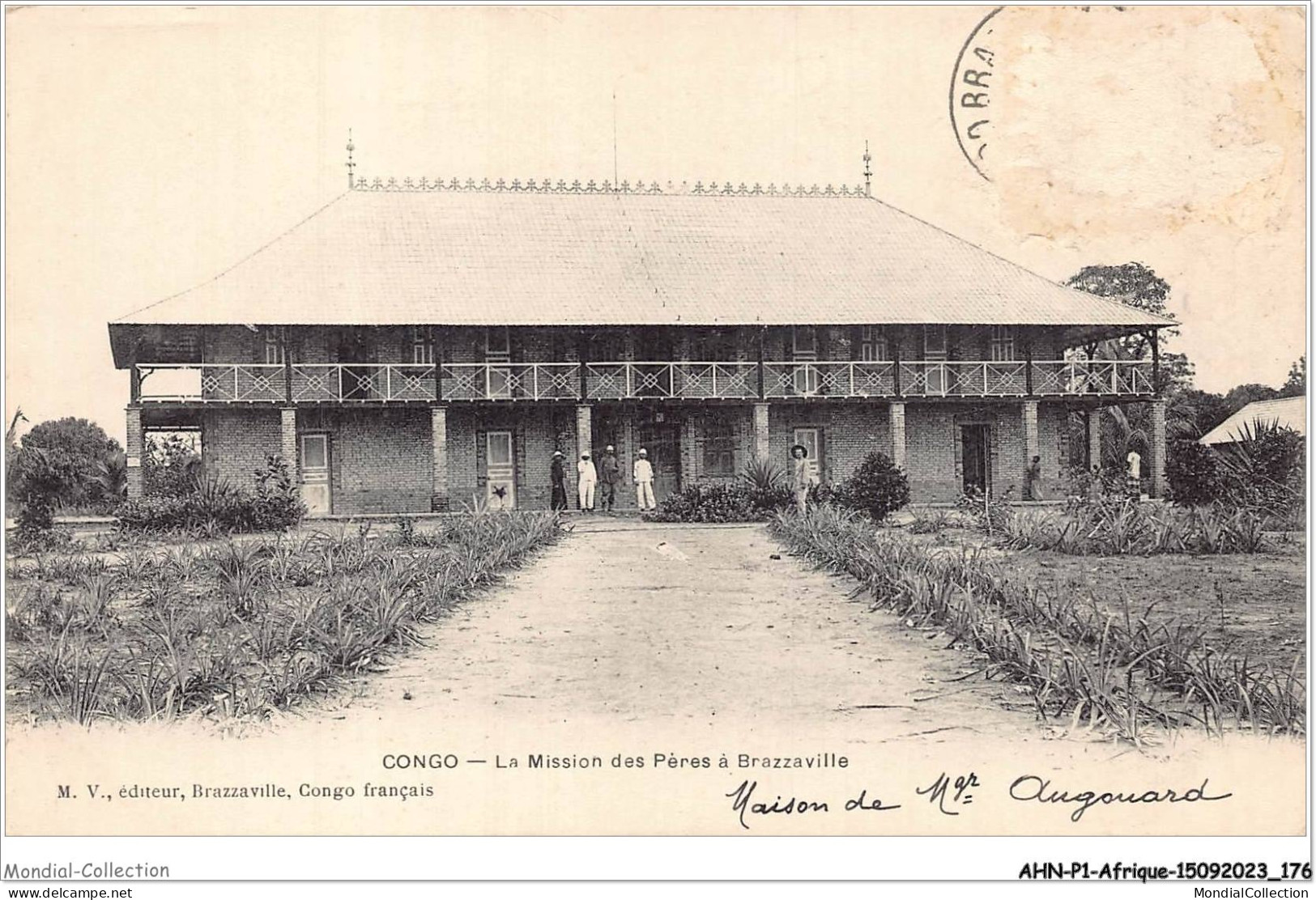 AHNP1-0088 - AFRIQUE - CONGO - La Mission Des Pères à Brazzaville  - French Congo