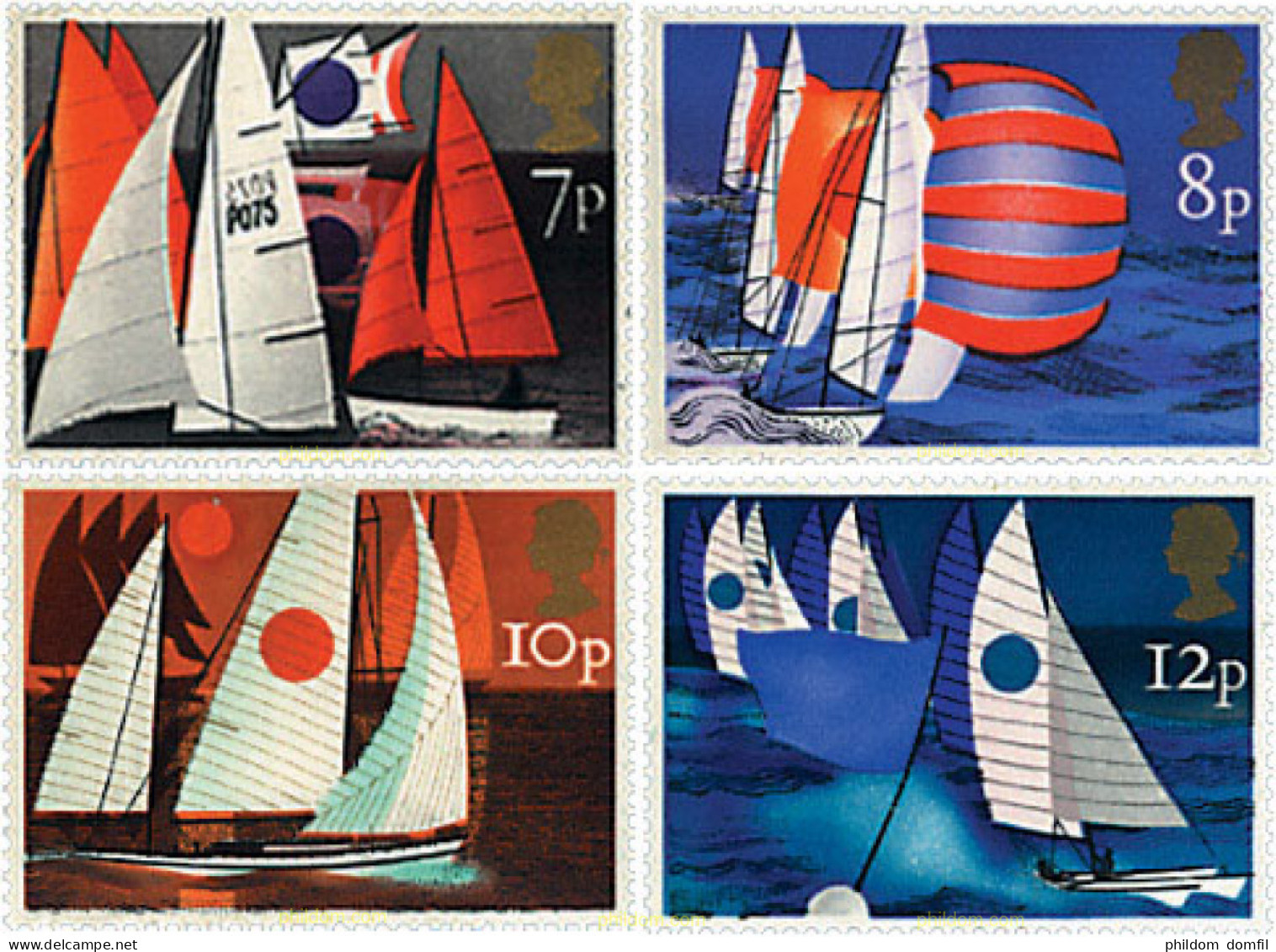 66104 MNH GRAN BRETAÑA 1975 DEPORTES DE VELA - Other & Unclassified