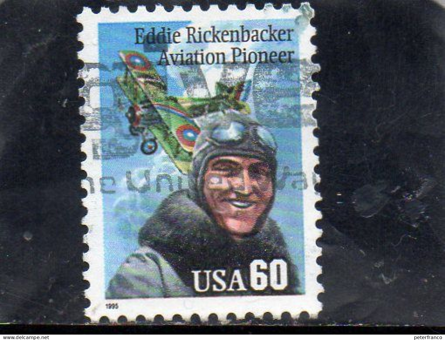 1995 Stati Uniti - Eddie Rickenbacker - Pilota - Oblitérés
