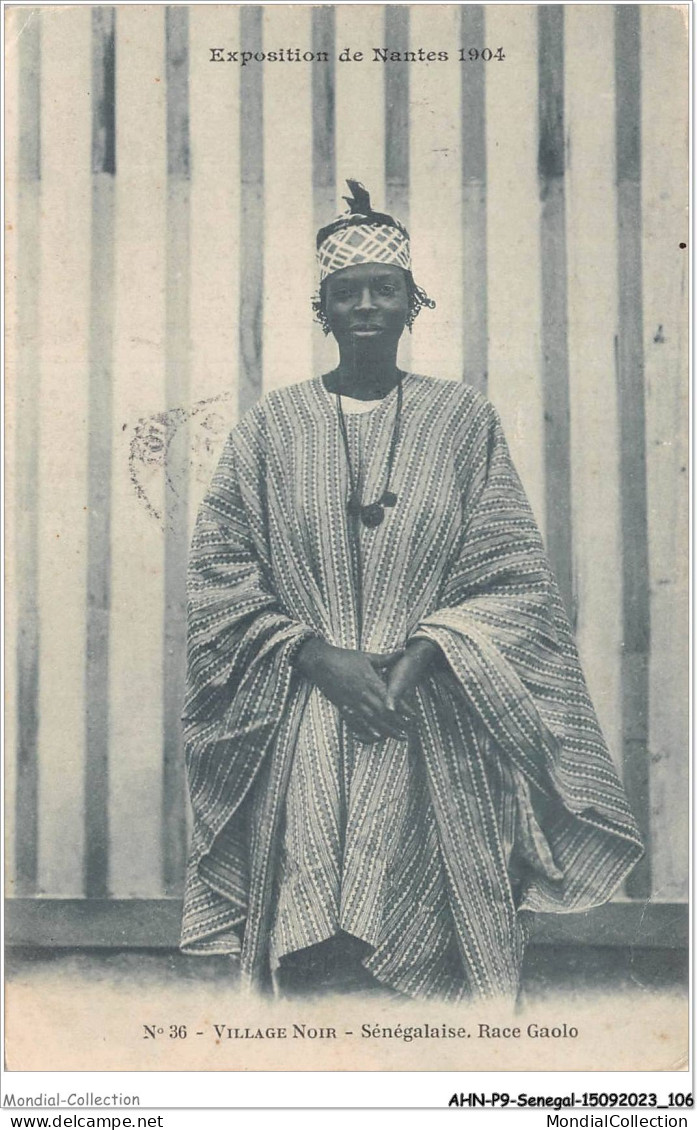 AHNP9-1019 - AFRIQUE - SENEGAL - Village Noir - Sénégalaise - Race Gaolo - Senegal