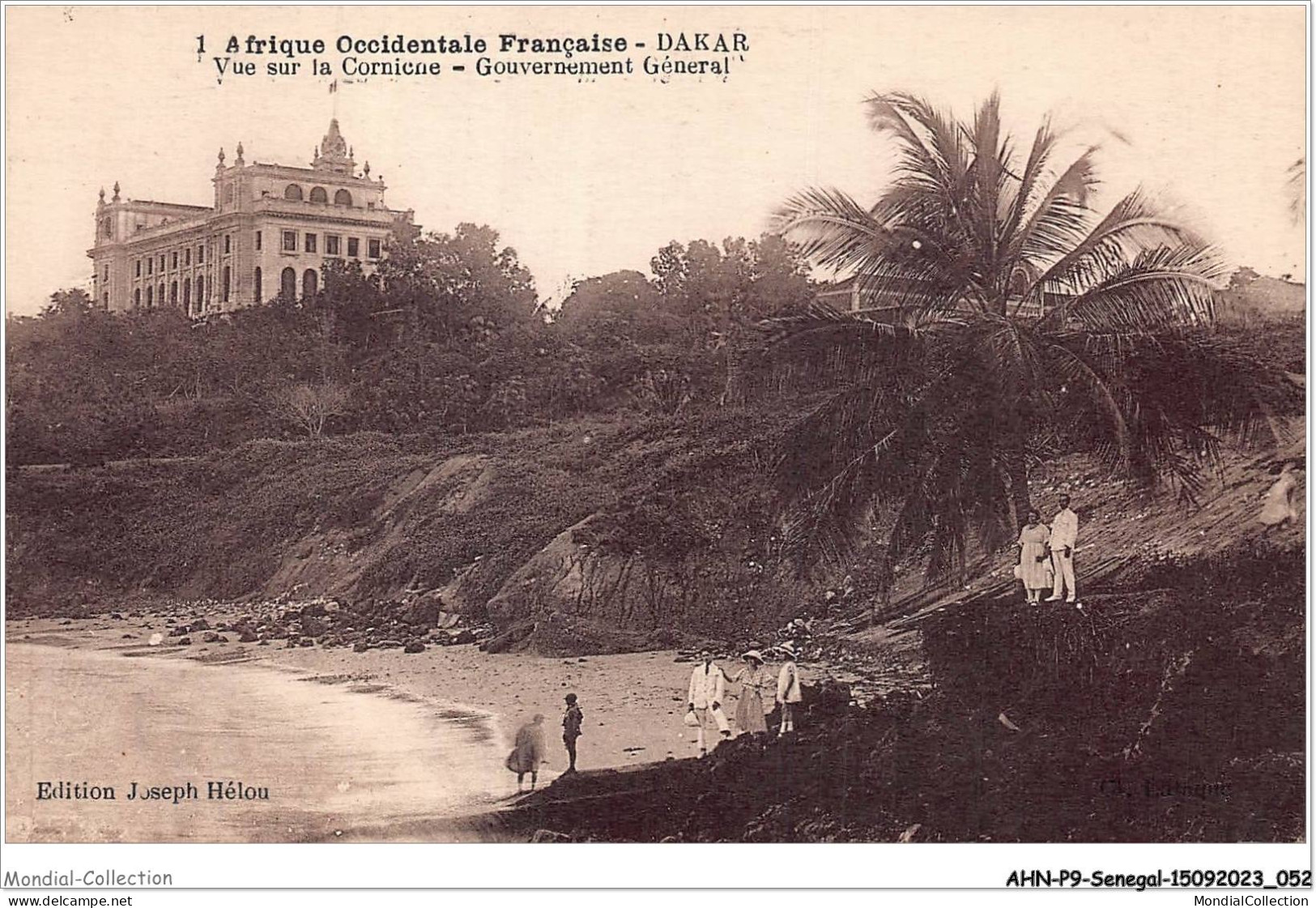 AHNP9-0992 - AFRIQUE - SENEGAL - DAKAR - Vue Sur La Corniche - Gouvernement Général - Sénégal