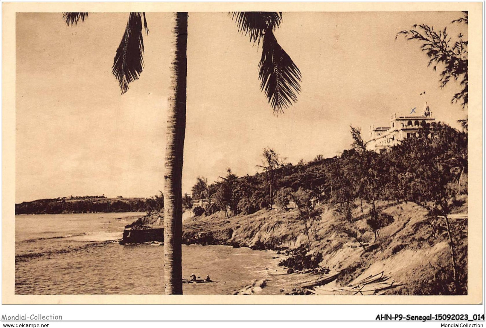 AHNP9-0973 - AFRIQUE - SENEGAL - DAKAR - La Corniche Et Palais Du Gouverneur  - Sénégal