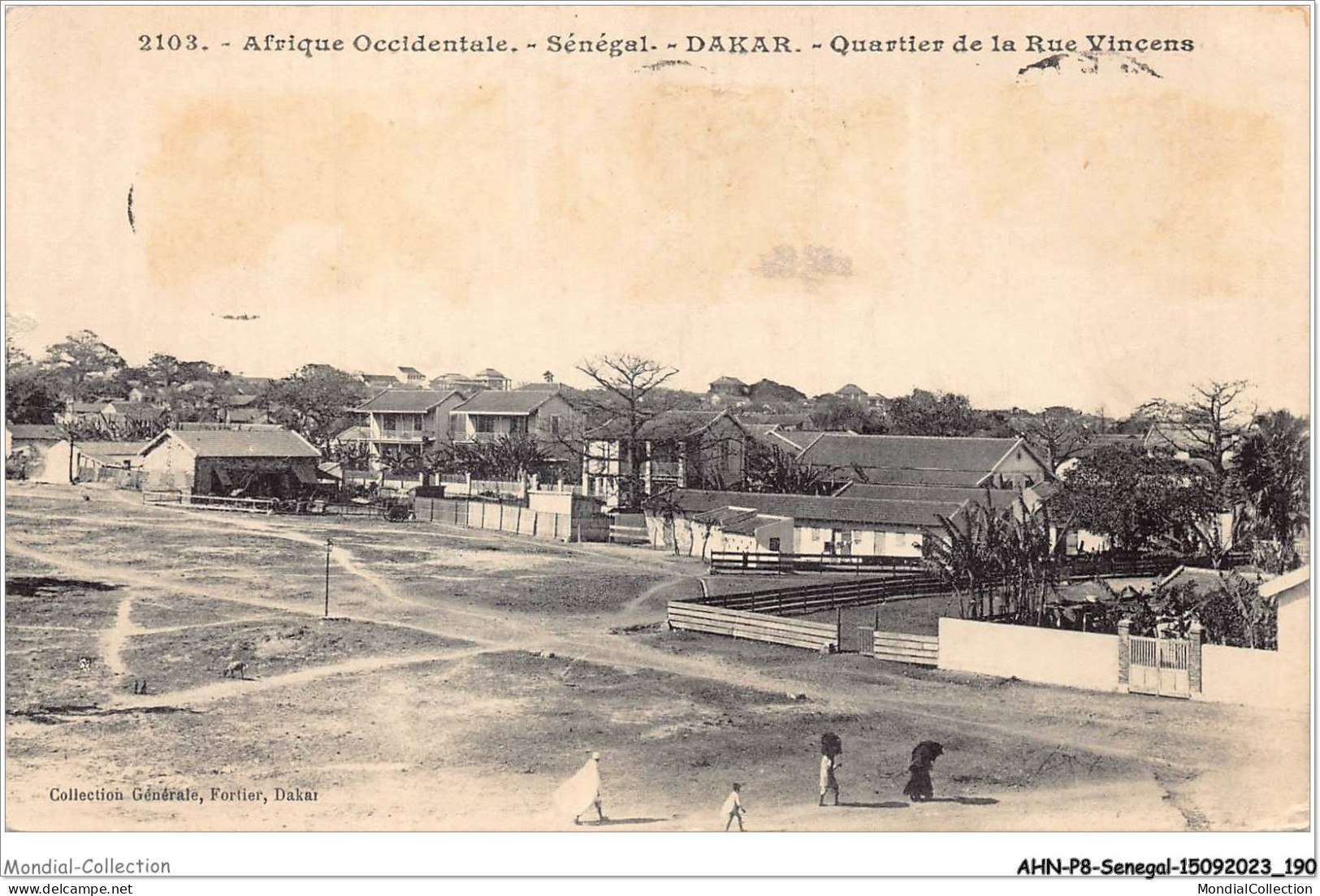 AHNP8-0952 - AFRIQUE - SENEGAL - DAKAR - Quartier De La Rue Vincens  - Sénégal