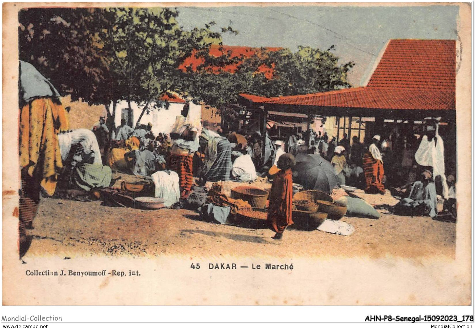 AHNP8-0946 - AFRIQUE - SENEGAL - DAKAR - Le Marché  - Sénégal