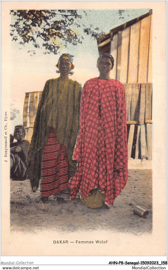 AHNP8-0936 - AFRIQUE - SENEGAL - DAKAR - Femmes Wolof - Sénégal