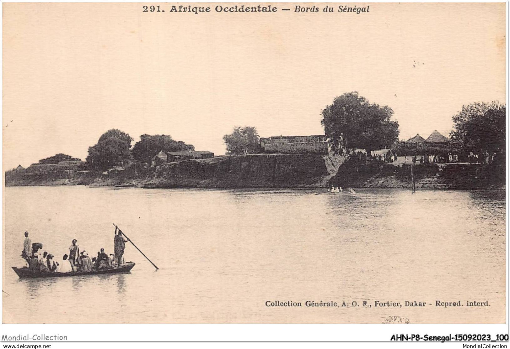 AHNP8-0907 - AFRIQUE - SENEGAL - Bords Du Sénégal  - Sénégal