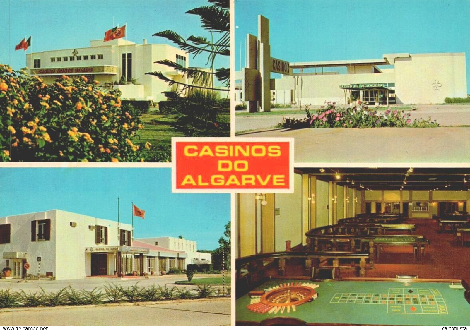 ALGARVE - Casinos Do Algarve  (2 Scans) - Faro