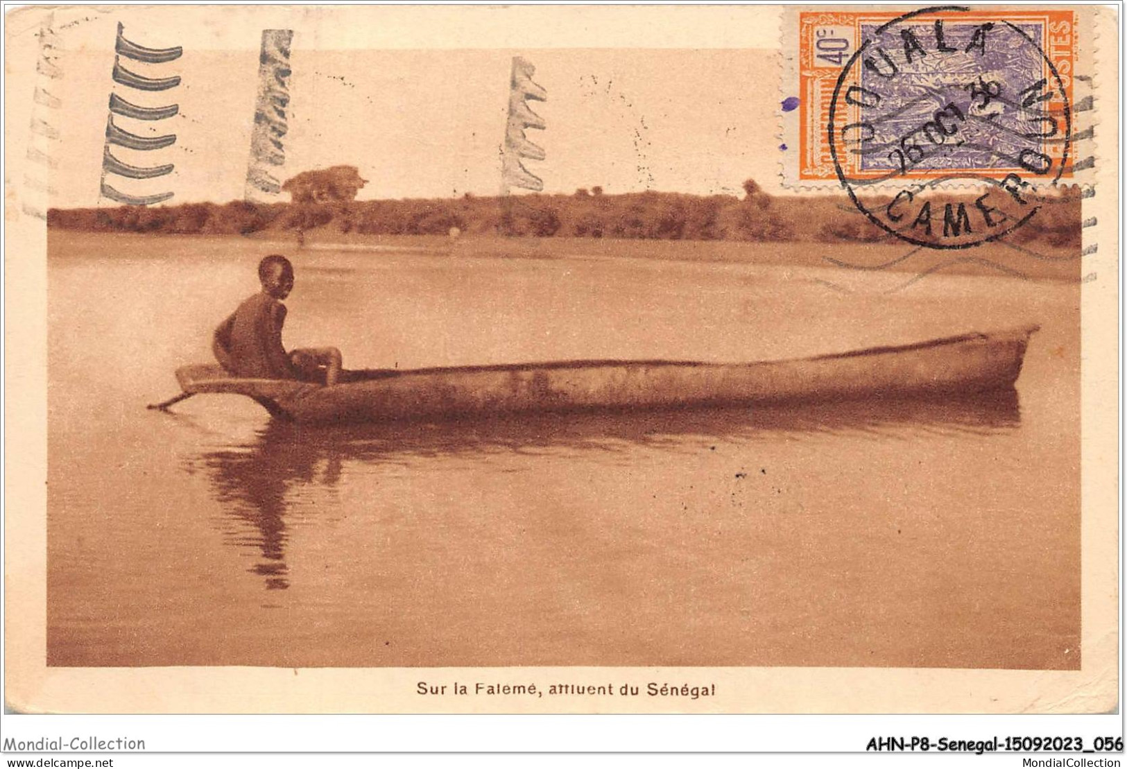 AHNP8-0886 - AFRIQUE - SENEGAL - Sur La Falemé - Affluent Du Sénégal  - Senegal