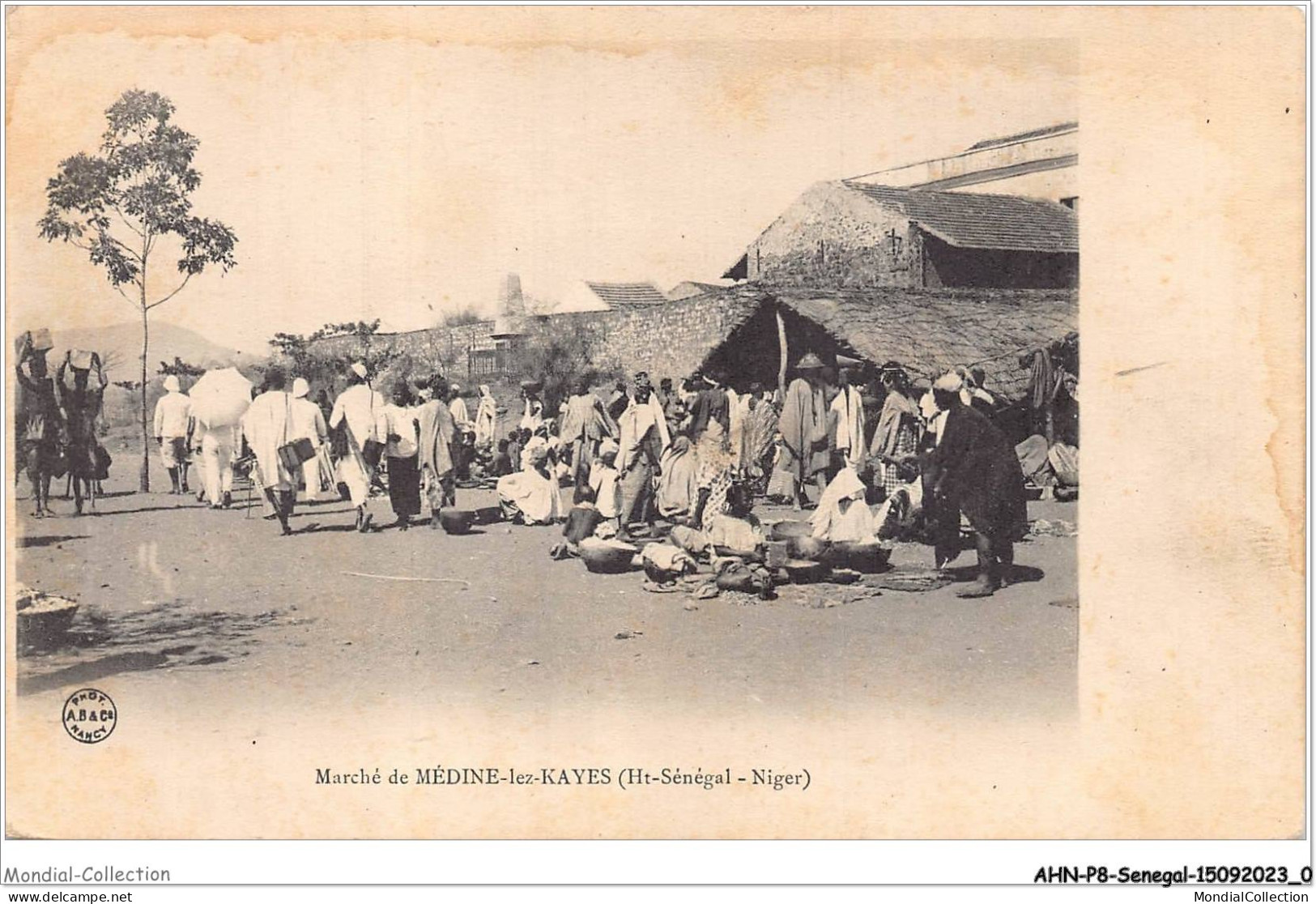 AHNP8-0858 - AFRIQUE - SENEGAL - Marché De Médine-lez-KAYES - Ht-sénégal - Niger  - Sénégal