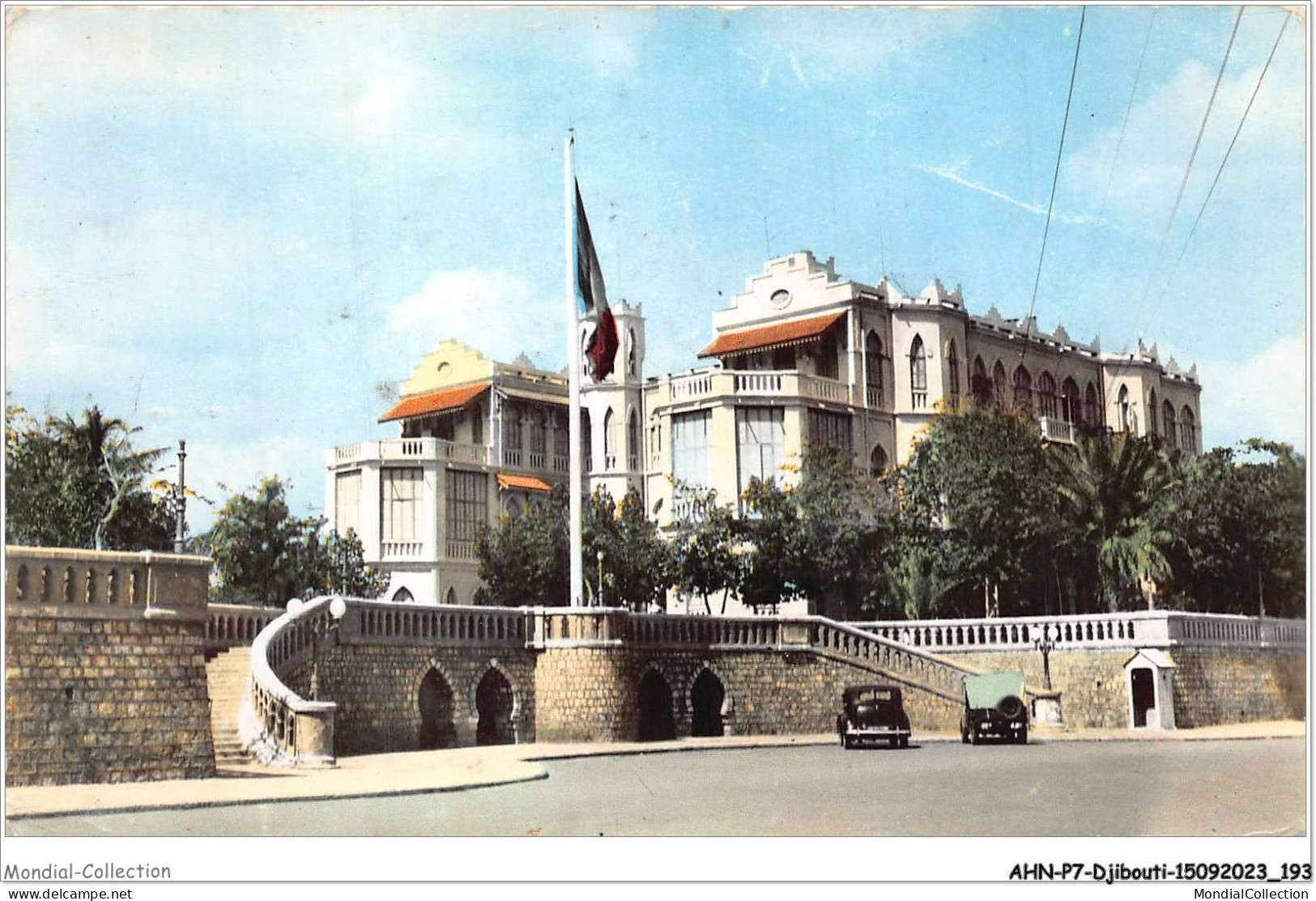 AHNP7-0844 - AFRIQUE - DJIBOUTI - Palais Du Gouverneur - Dschibuti