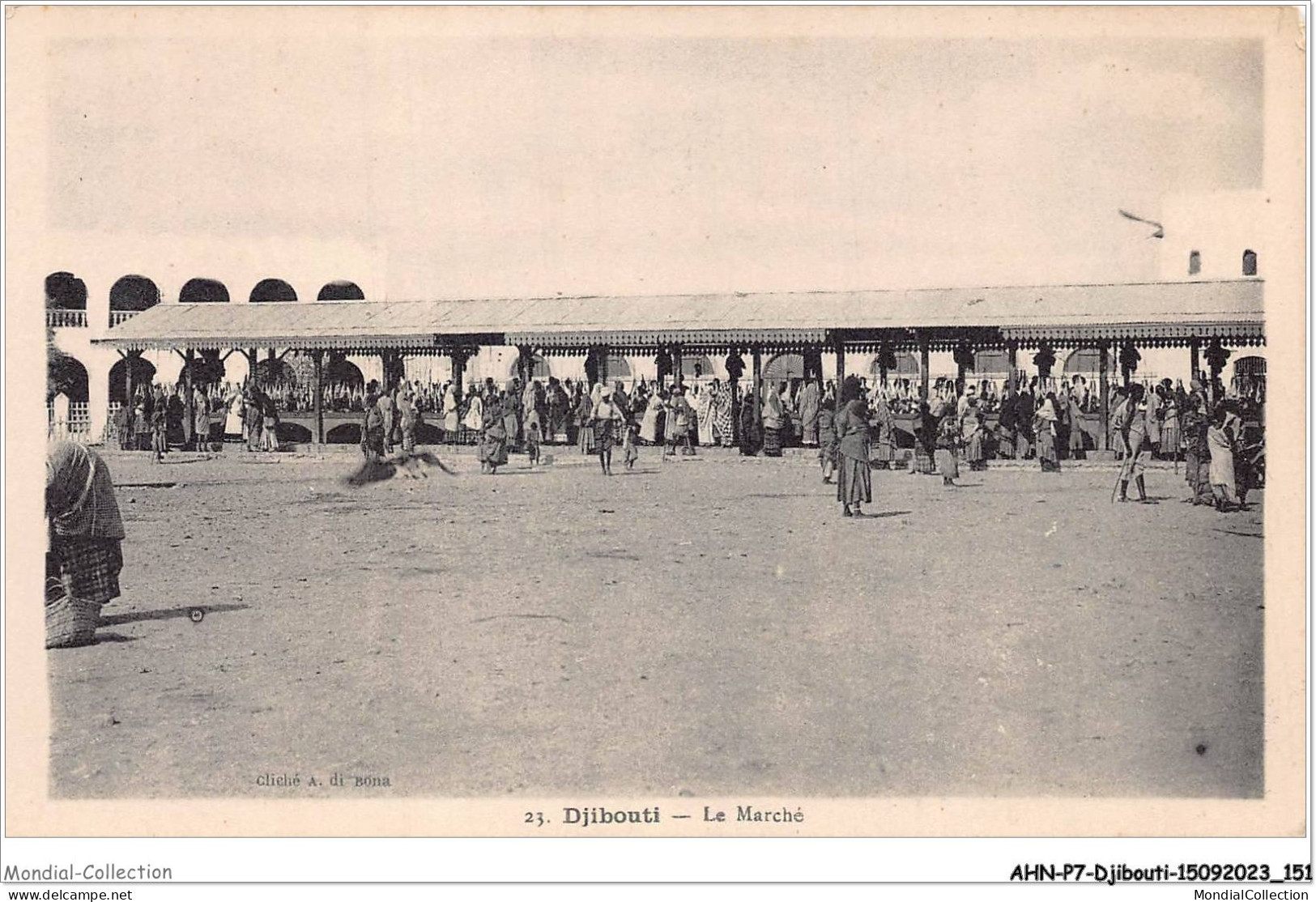 AHNP7-0823 - AFRIQUE - DJIBOUTI - Le Marché - Djibouti