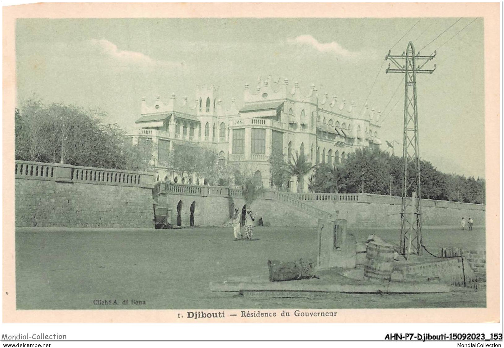 AHNP7-0824 - AFRIQUE - DJIBOUTI - Résidence Du Gouverneur  - Dschibuti