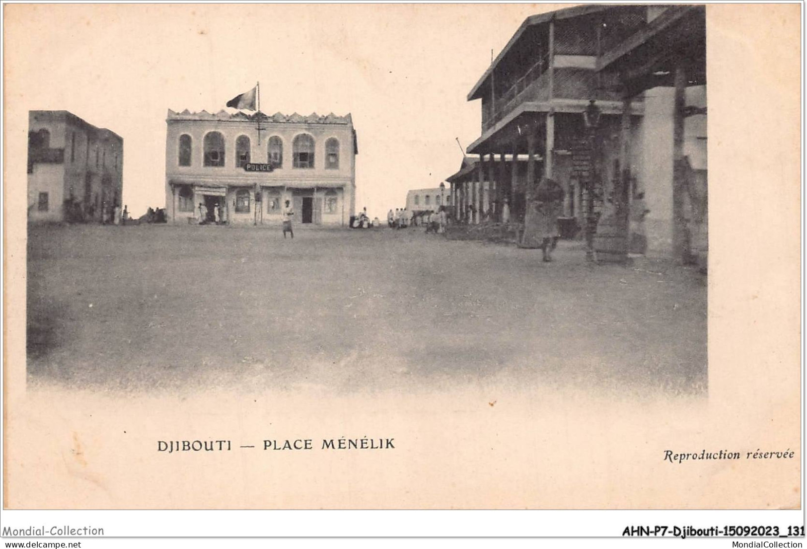AHNP7-0813 - AFRIQUE - DJIBOUTI - Place Ménélik - Djibouti