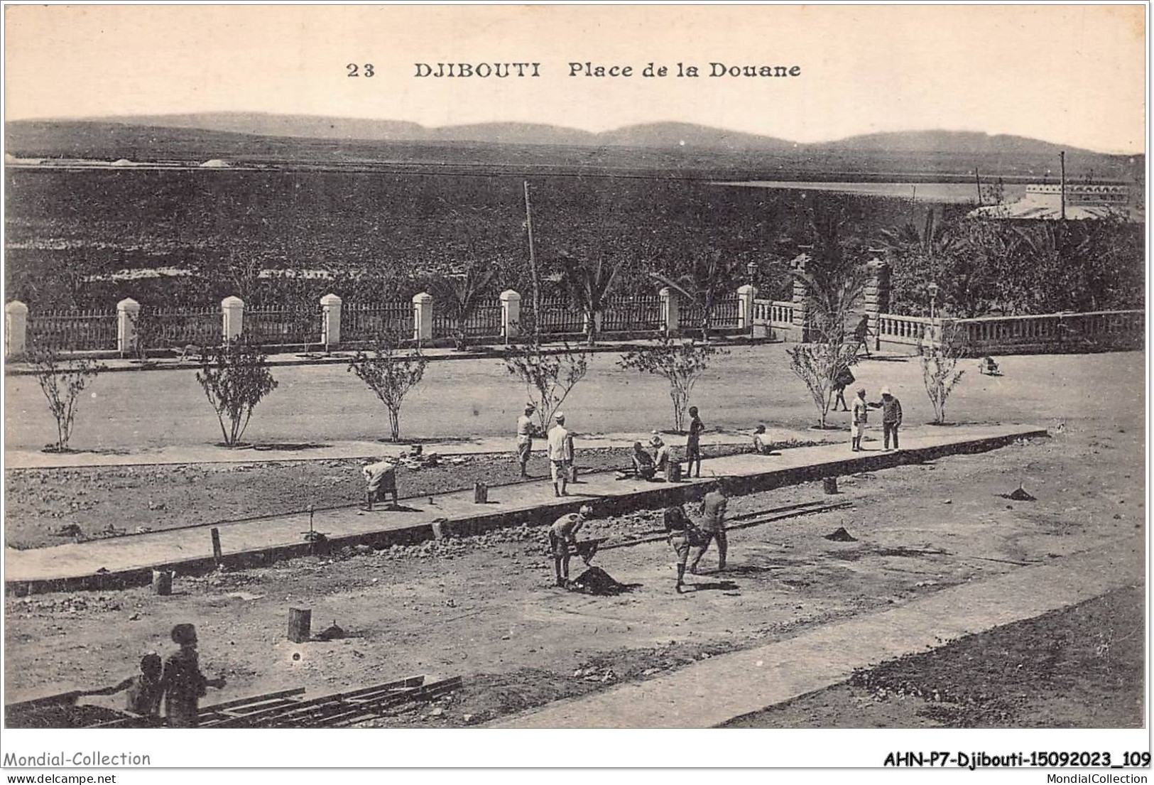 AHNP7-0801 - AFRIQUE - DJIBOUTI - Place De La Douane - Djibouti