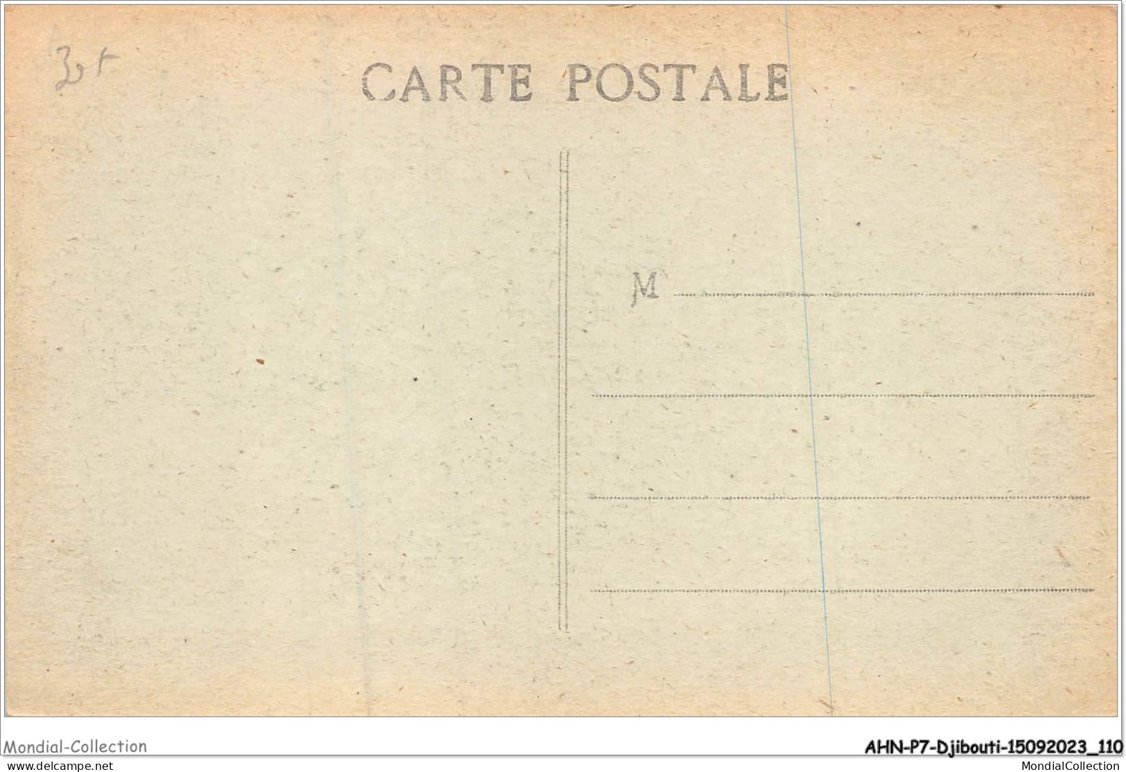 AHNP7-0801 - AFRIQUE - DJIBOUTI - Place De La Douane - Dschibuti