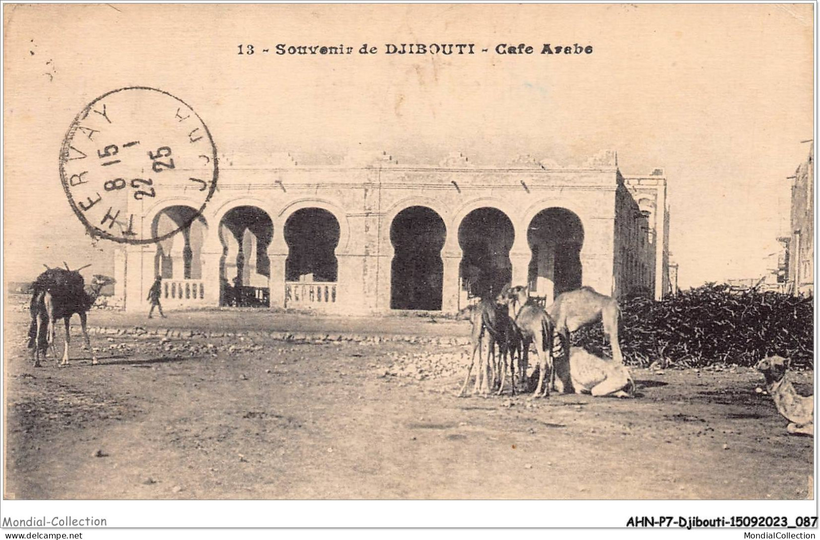 AHNP7-0790 - AFRIQUE - DJIBOUTI - Souvenir De Djibouti - Café Arabe - Dschibuti