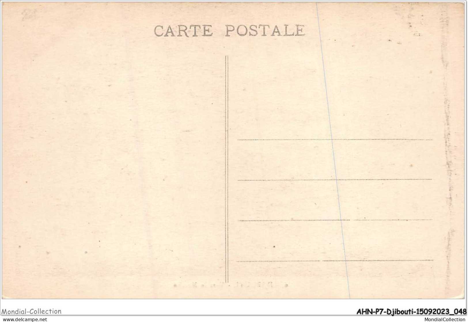 AHNP7-0770 - AFRIQUE - DJIBOUTI - Vers Le Marché - Djibouti