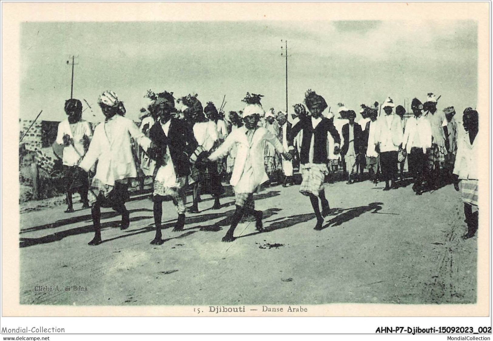 AHNP7-0748 - AFRIQUE - DJIBOUTI - Dance Arabe - Dschibuti