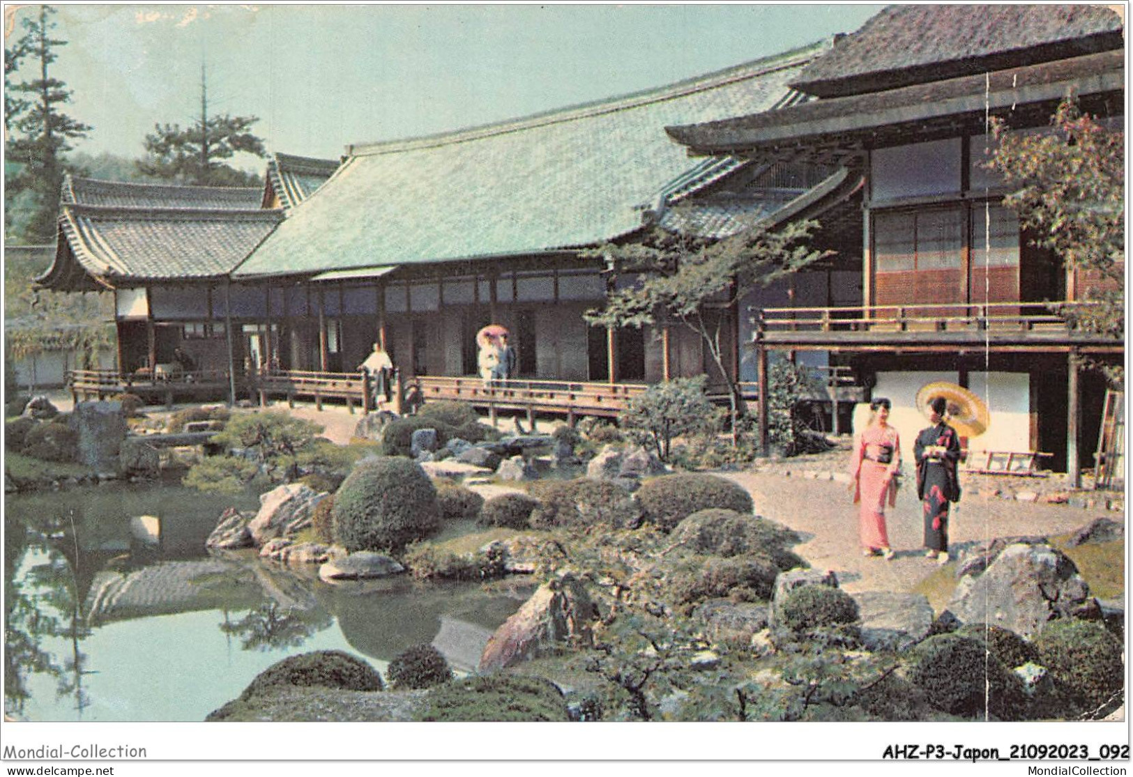 AHZP3-JAPON-0246 - JAPAN - SAMBOIN TEMPLE GARDENS IN KYOTO - Kyoto