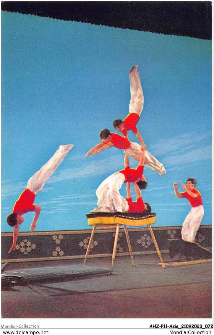 AHZP11-CHINE-1016 - ACROBATIES - Chine