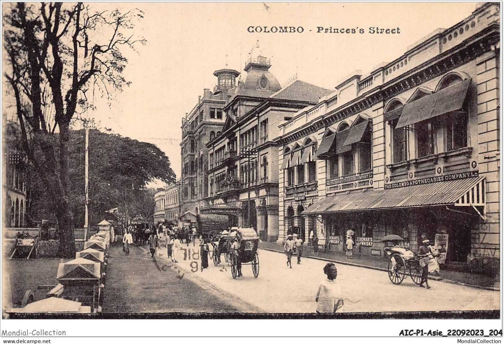 AICP1-ASIE-0103 - COLOMBO - Princes's Street - Sri Lanka (Ceylon)