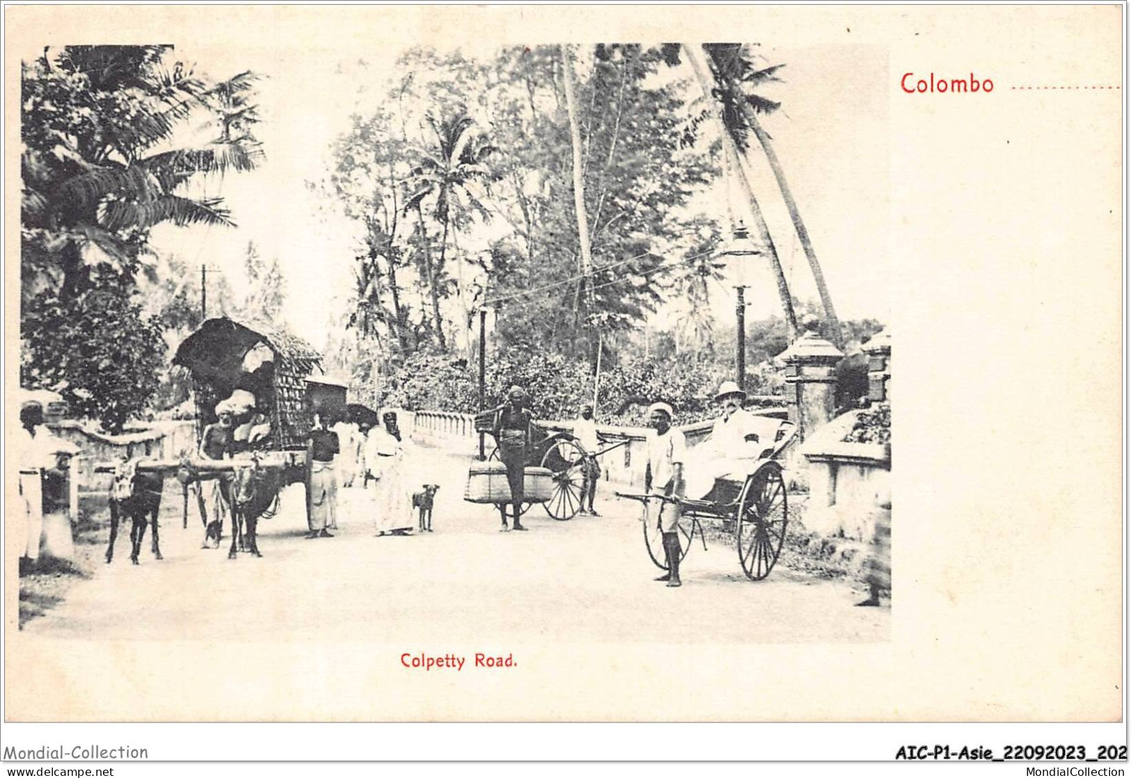 AICP1-ASIE-0102 - COLOMBO - Colpetty Road - Sri Lanka (Ceylon)