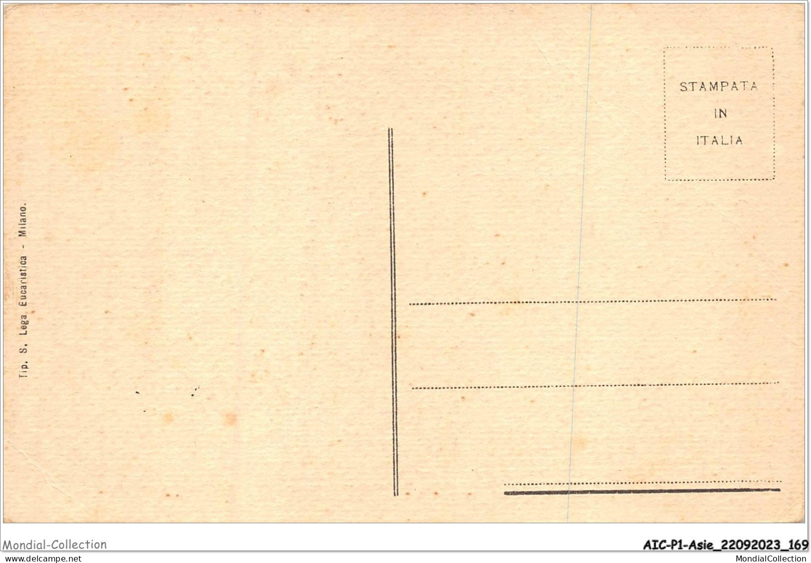 AICP1-ASIE-0085 - PRODIGIOSA IMMAGINE - Di Maria Ss - Del Carmine - Palestine