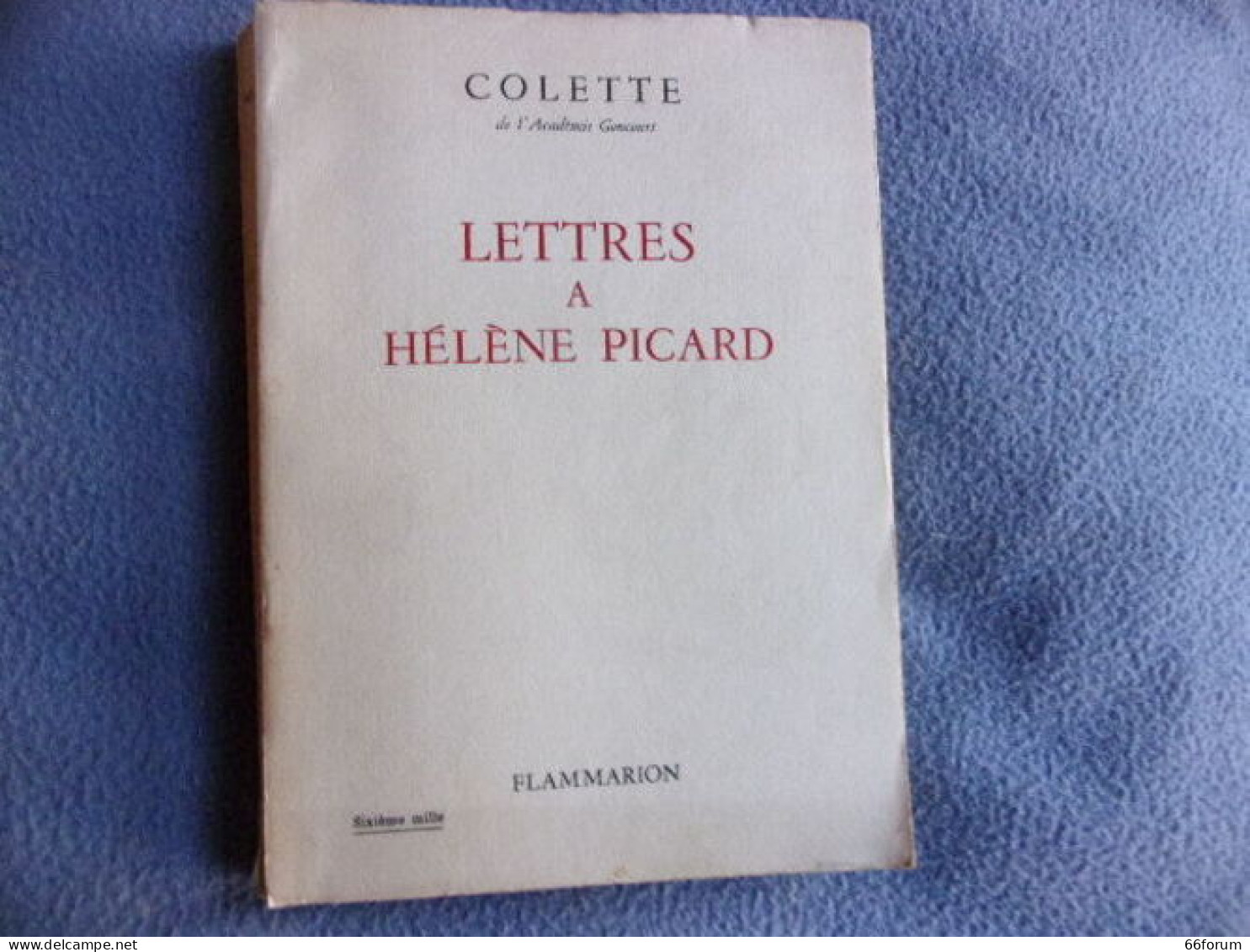 Lettres à Hélène Picard - 1801-1900