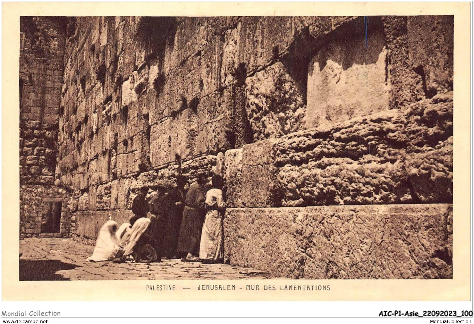 AICP1-ASIE-0051 - PALESTINE - JERUSALEM - Mur Des Lamentations - Palestine