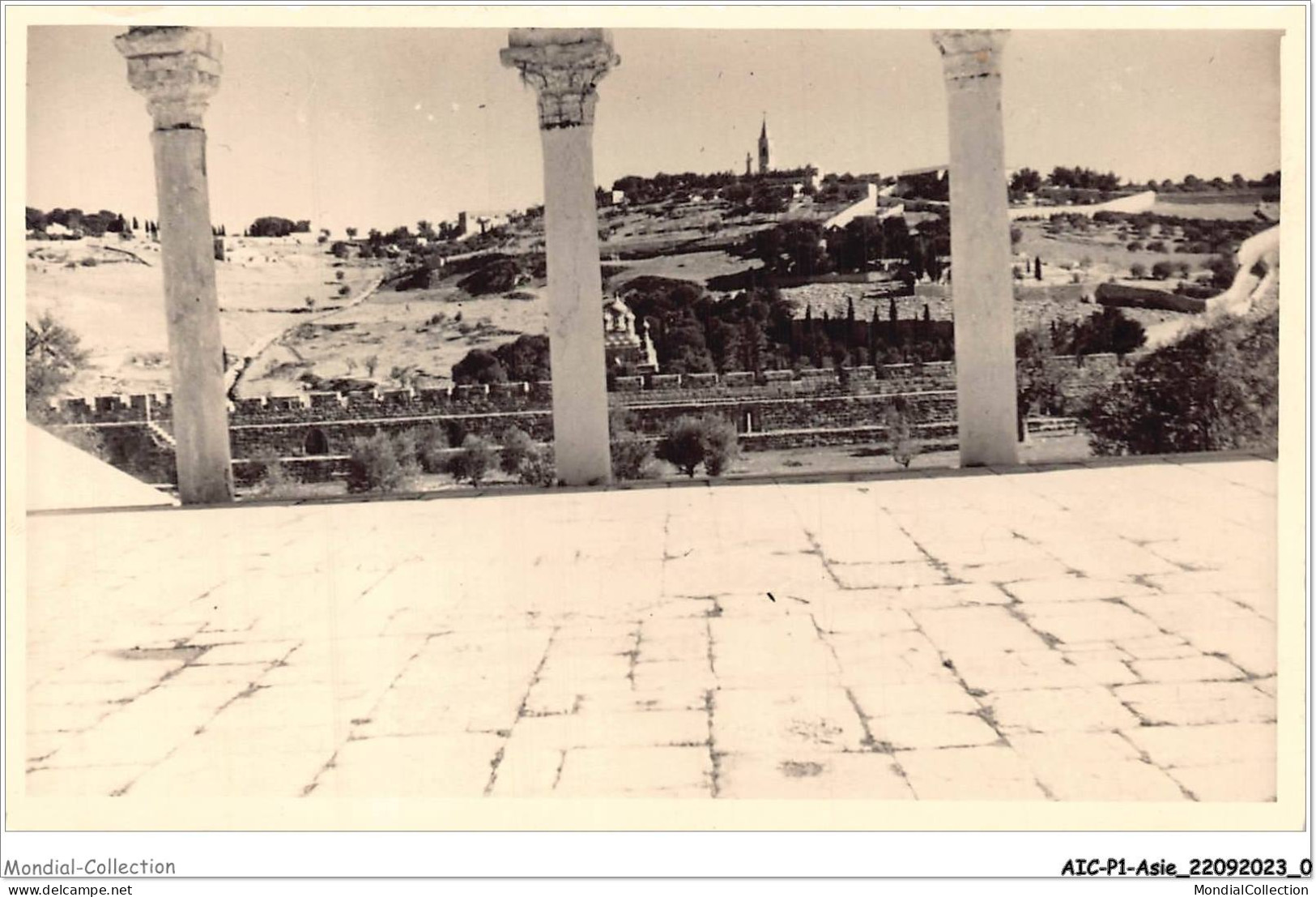 AICP1-ASIE-0001 - ISRAEL Le Mont Des Oliviers - Vue De L'emplacement Du Temple - Israel