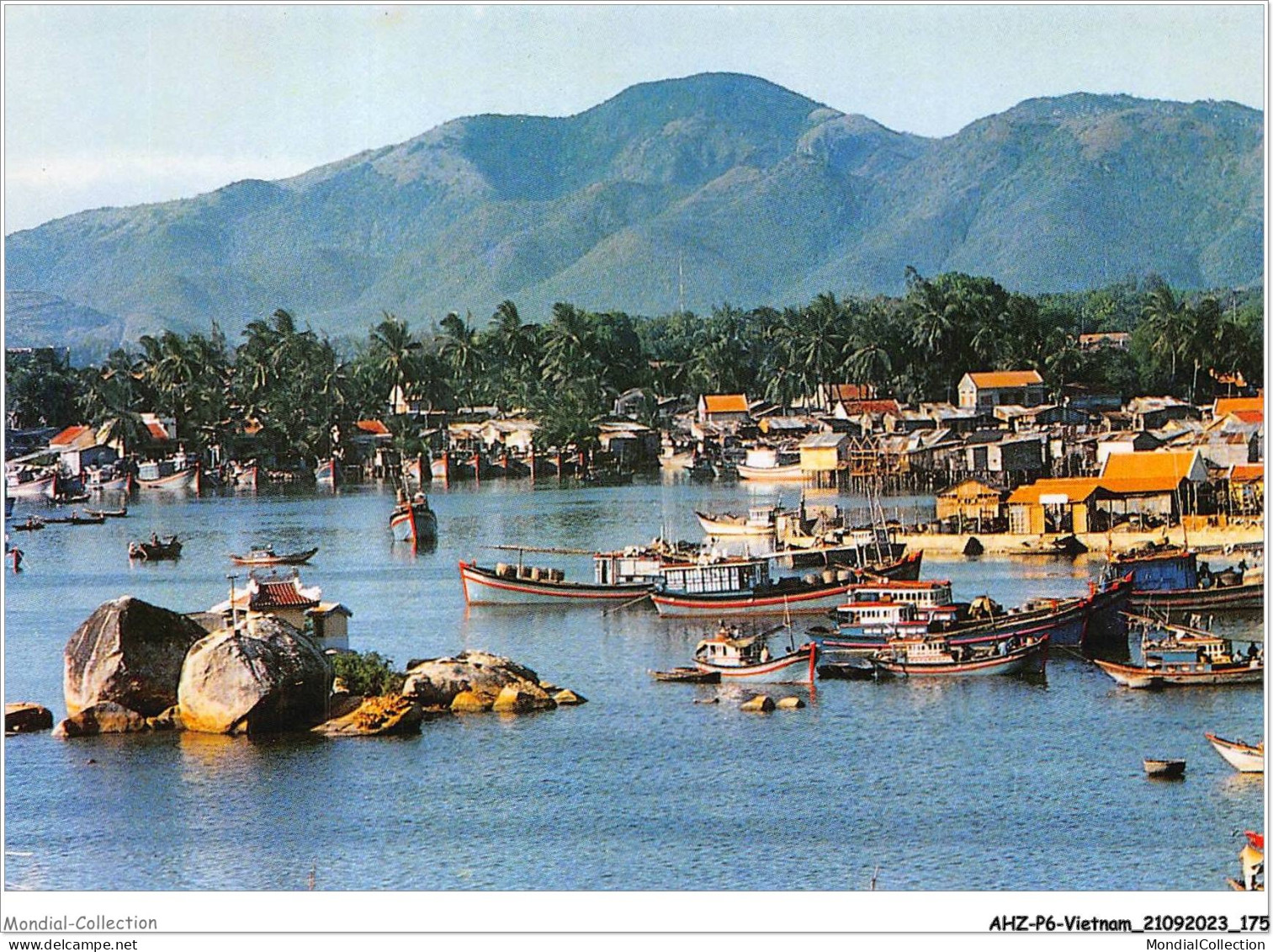 AHZP6-VIETNAM-0587 - NHA TRANG - VIET NAM - LE PORT DE PECHE NHA TRANG - Viêt-Nam