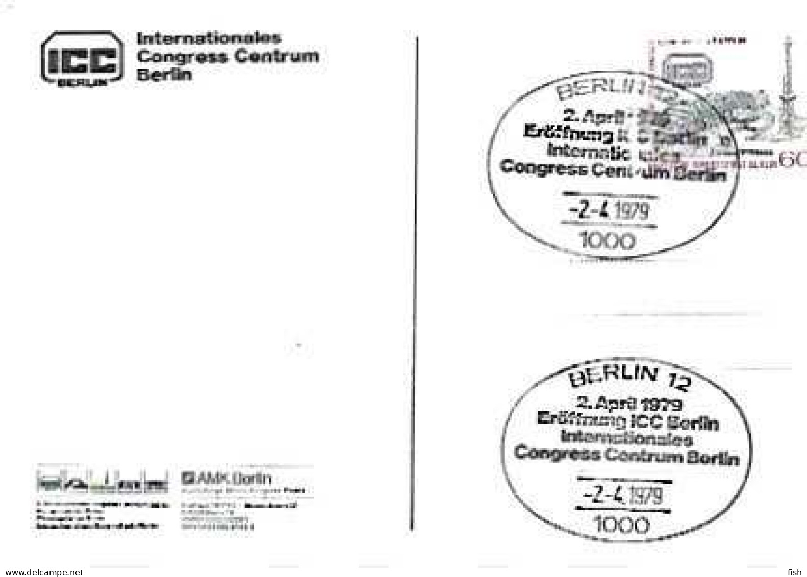 Germany & Marcofilia, Berlin, Internationales Congress Centrum, Berlin 1979 (768788) - Covers & Documents