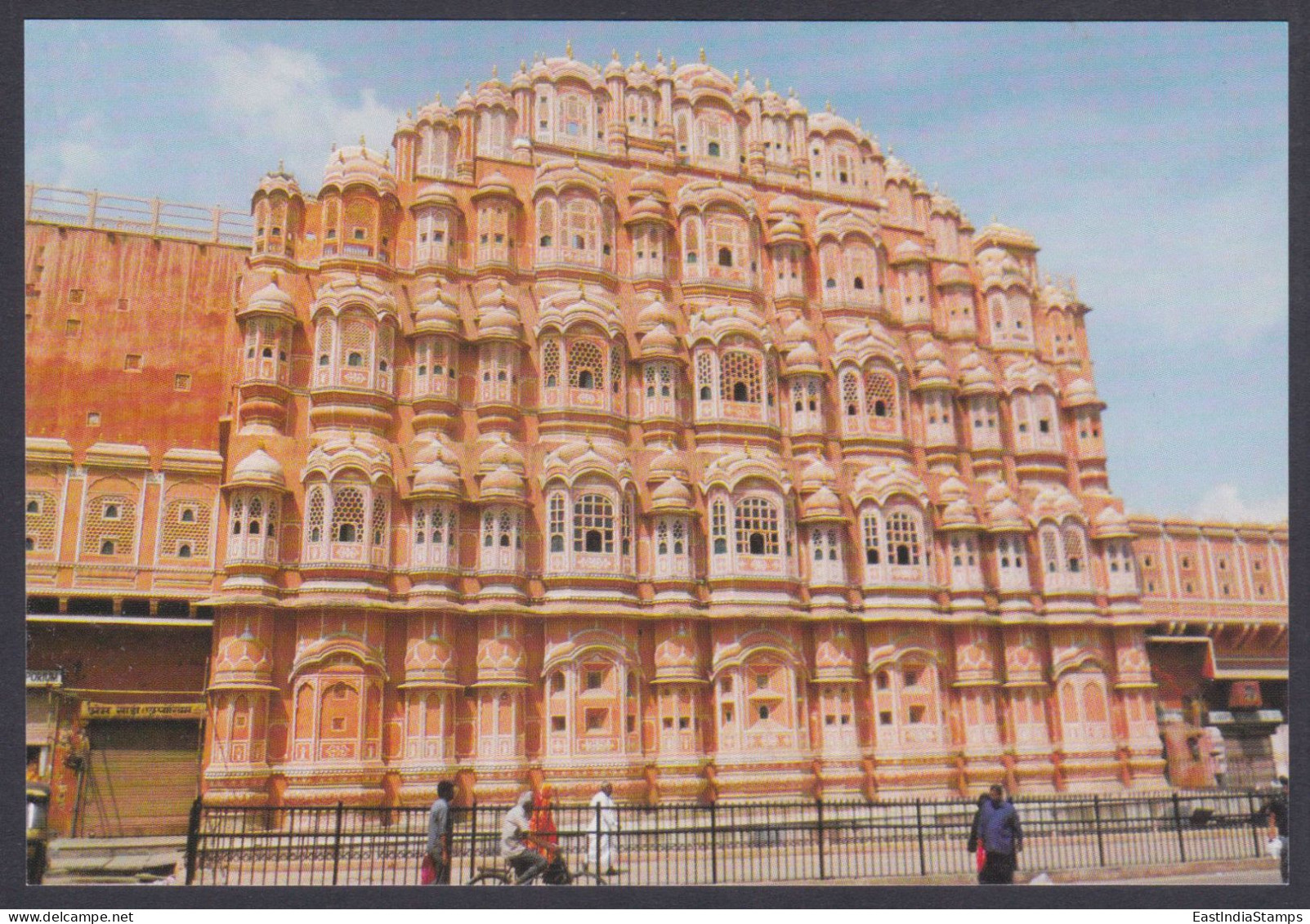 Inde India 2012 Mint Unused Postcard Hawa Mahal, Jaipur, Delhi G.P.O, Architecture, Rajput, Building, Medieval History - India