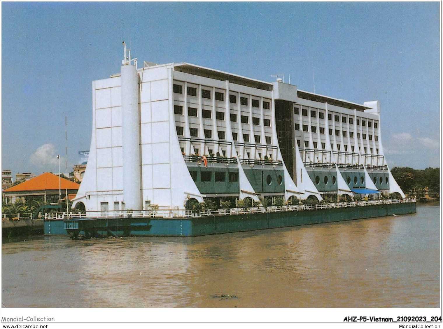 AHZP5-VIETNAM-0494 - SAIGON - L'HOTEL FLOATING SUR LE FLEUVE DE SAIGON - Vietnam