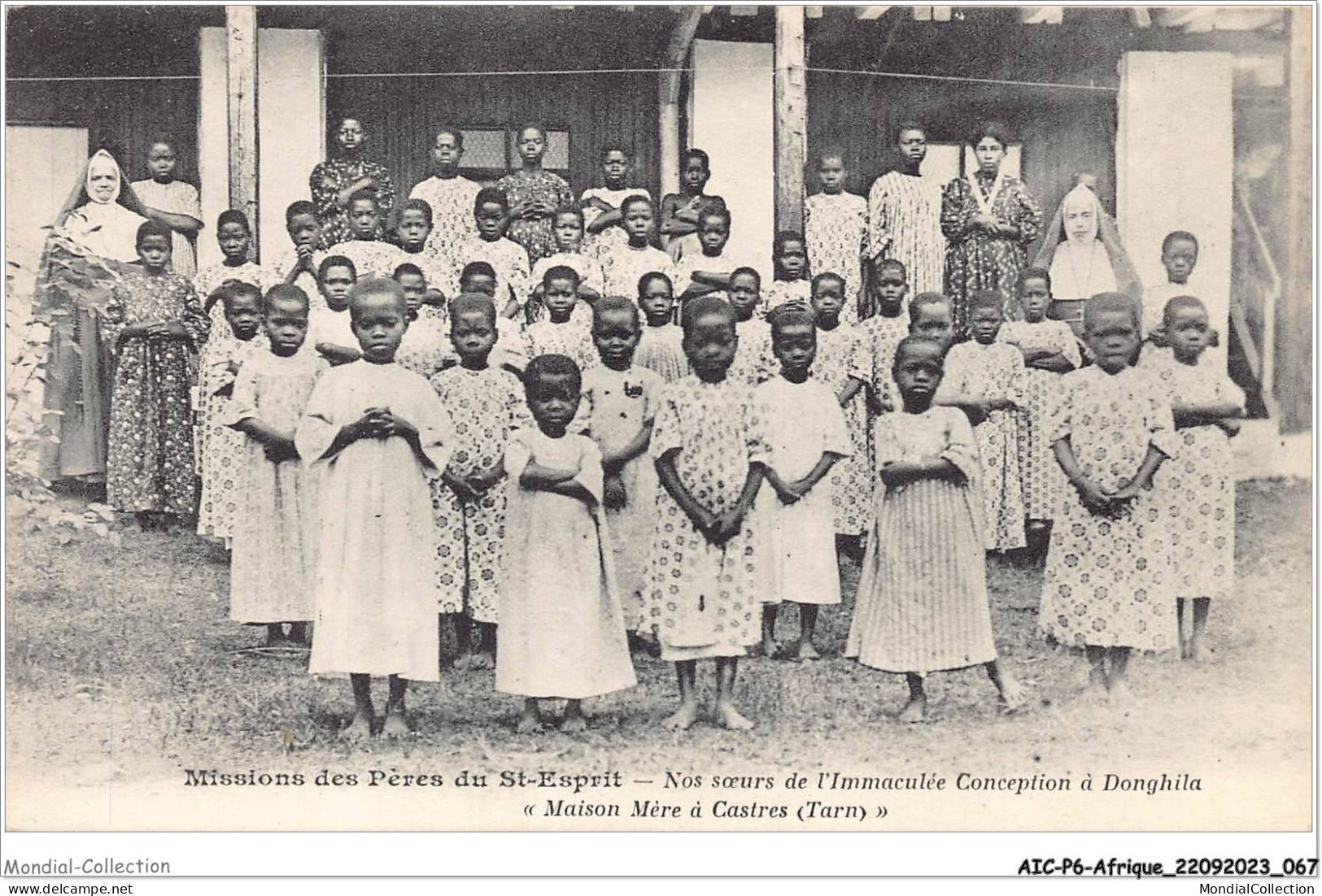 AICP6-AFRIQUE-0651 - MISSIONS DES PERES DU SAINT-ESPRIT - Nos Soeurs De L'immaculéé Conception à DONGHILA - Gabon