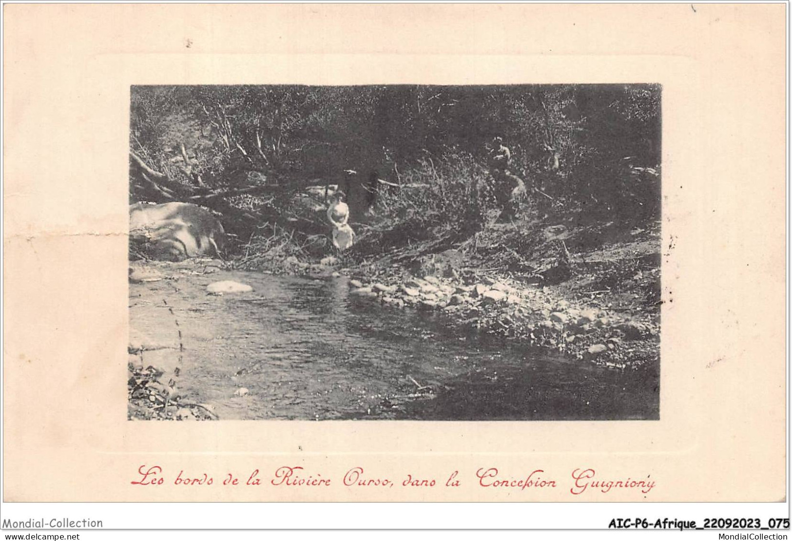 AICP6-AFRIQUE-0655 - Les Bords De La Rivière Ourso - Dans La Conception Guigniony - Zonder Classificatie