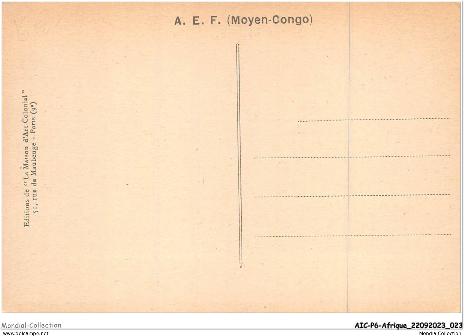 AICP6-AFRIQUE-0629 - PILEUSE DE MANIOC - French Congo