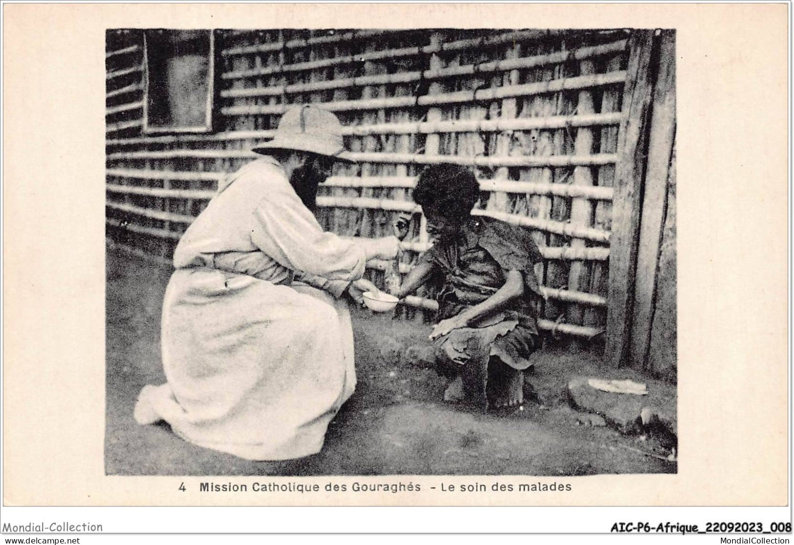 AICP6-AFRIQUE-0622 - MISSION CATHOLIQUE DES GOURAGHES - Le Soin Des Malades - Non Classés