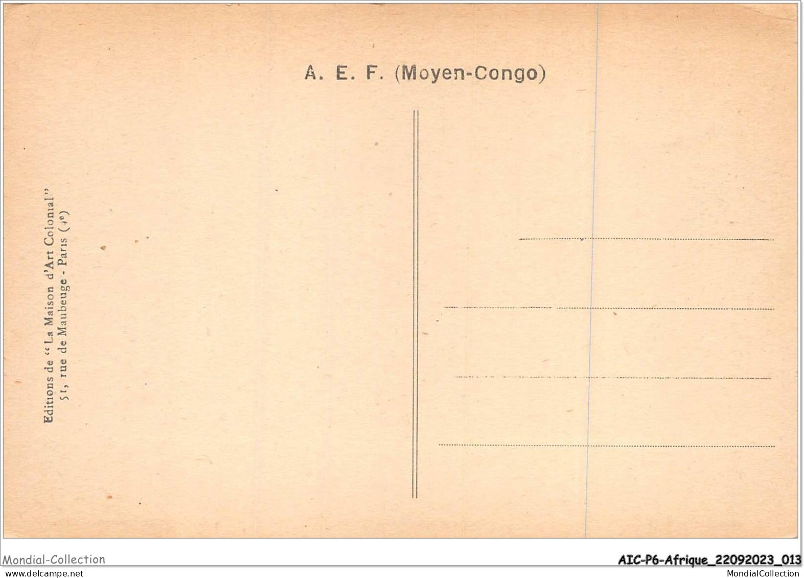 AICP6-AFRIQUE-0624 - Chute De La Loufou - French Congo