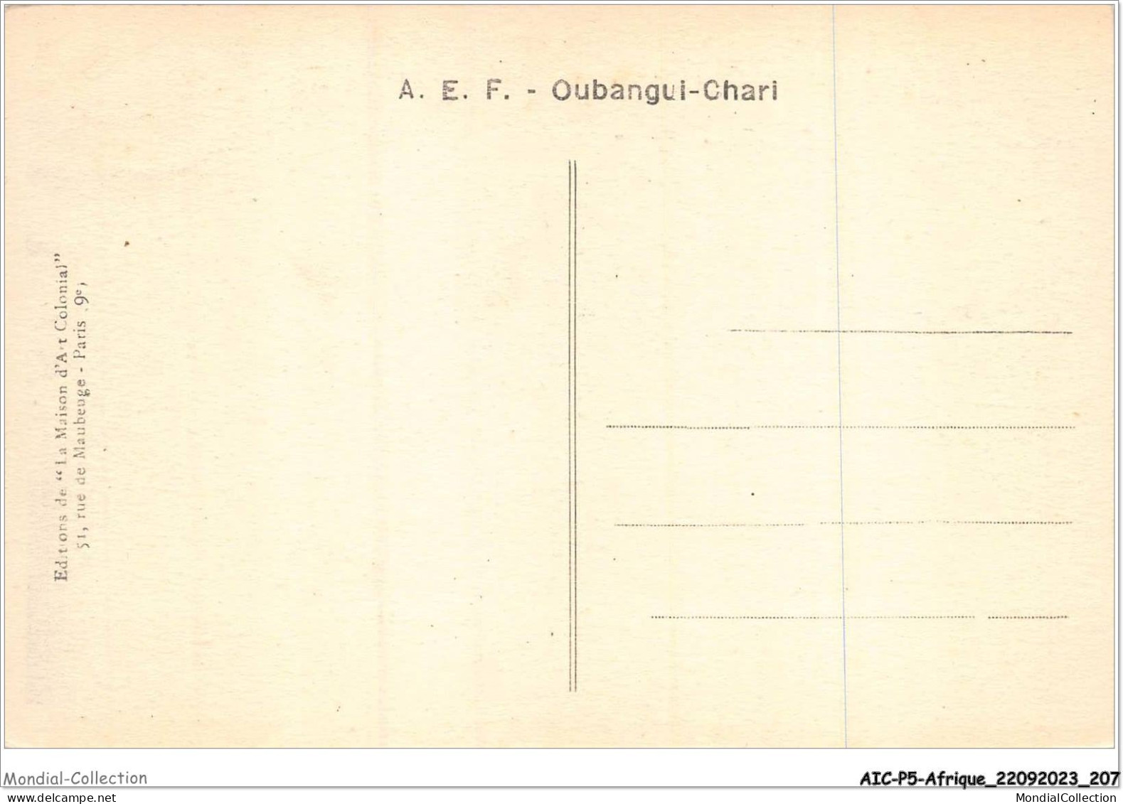 AICP5-AFRIQUE-0610 - Rapides De L'éléphant - Centraal-Afrikaanse Republiek