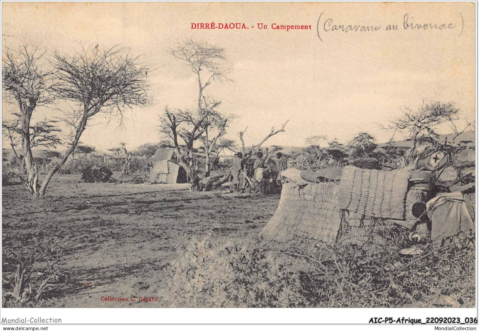 AICP5-AFRIQUE-0527 - DIRRE-DAOUA - Un Campement - Ethiopië