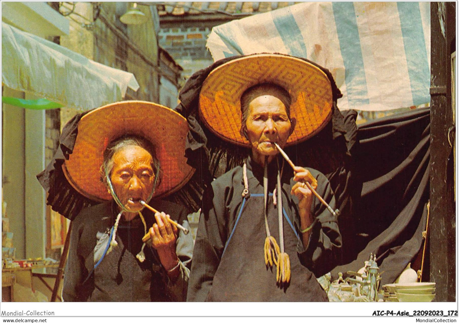 AICP4-ASIE-0485 - CHINE HONG KONG VIEILLES FEMMES - China (Hongkong)