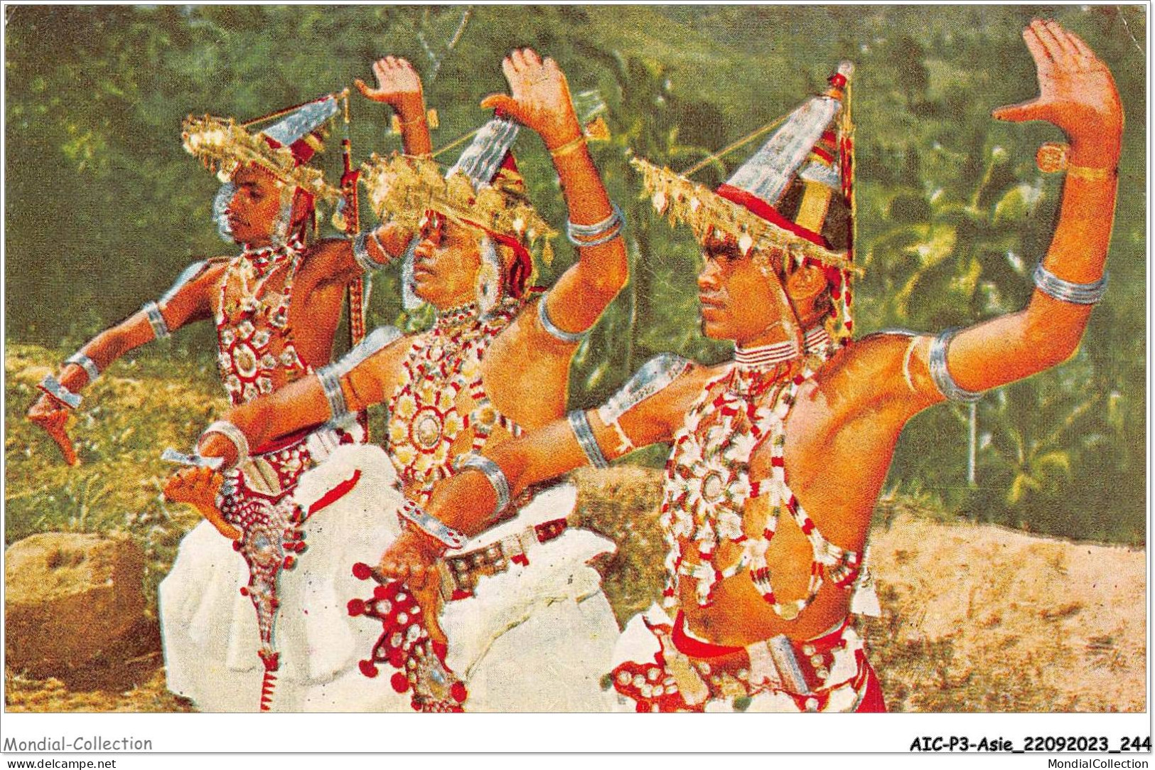 AICP3-ASIE-0375 - The Famous Kandyan Dancers Of CEYLON - Sri Lanka (Ceylon)
