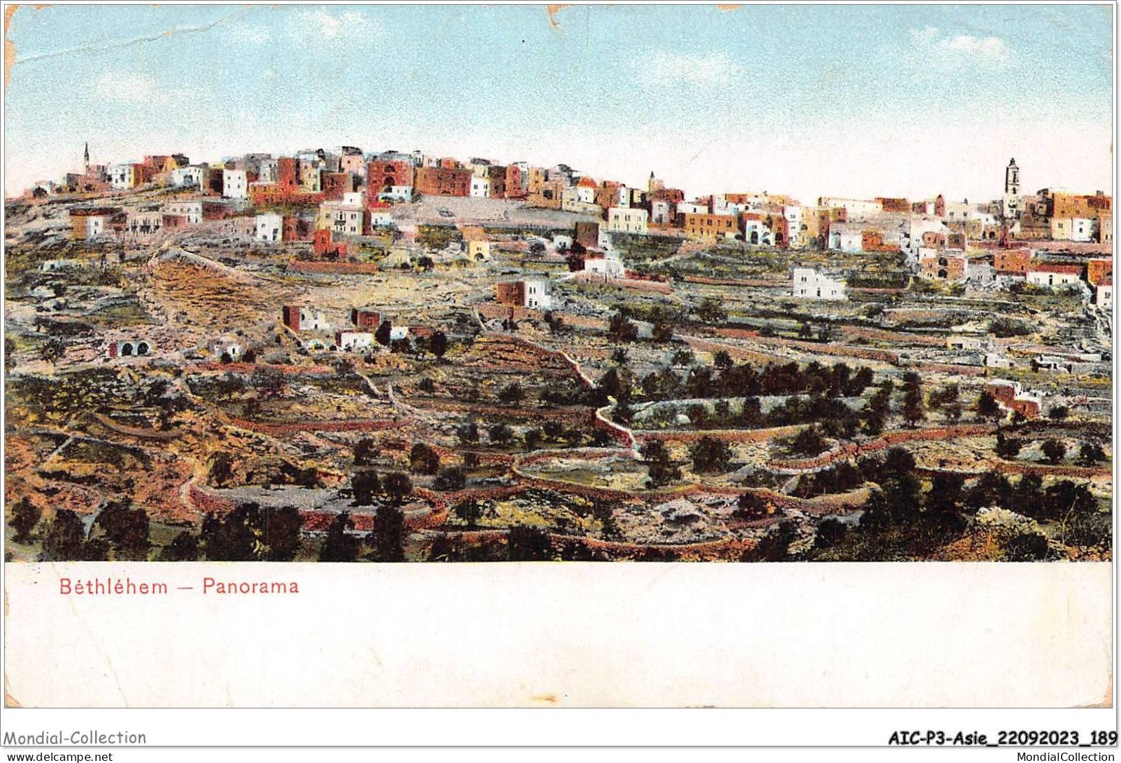 AICP3-ASIE-0348 - BETHLEHEM - Panorama - Palästina