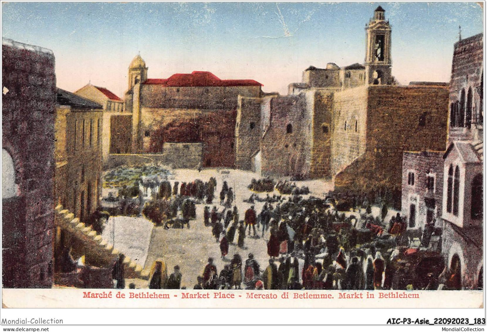 AICP3-ASIE-0345 - Marché De BETHLEHEM - Palestina