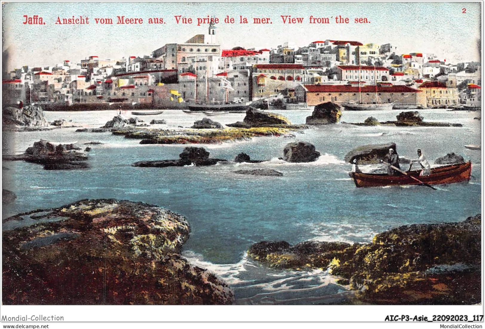 AICP3-ASIE-0312 - JAFFA - Vue Prise De La Mer - Israel