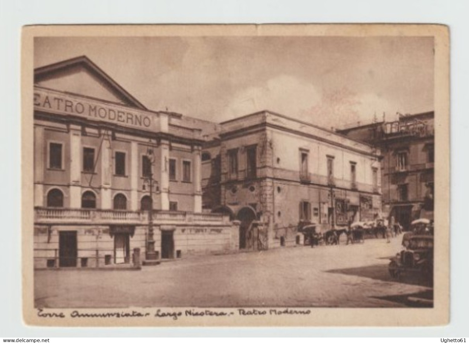 Torre Annunziata - Largo Nicotera - Teatro Moderno - Torre Annunziata